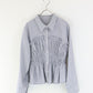 ペプラムシャーリングシャツ