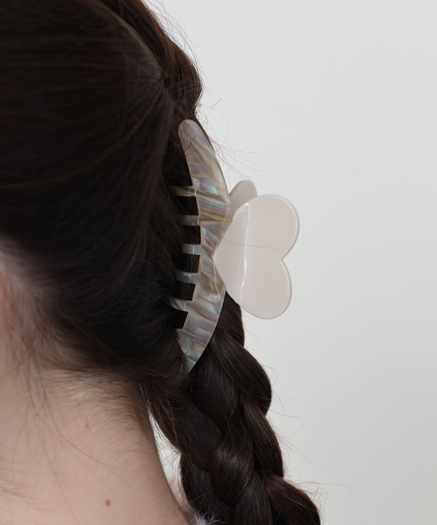 【早割5％OFF】マーブルハートバンスクリップ