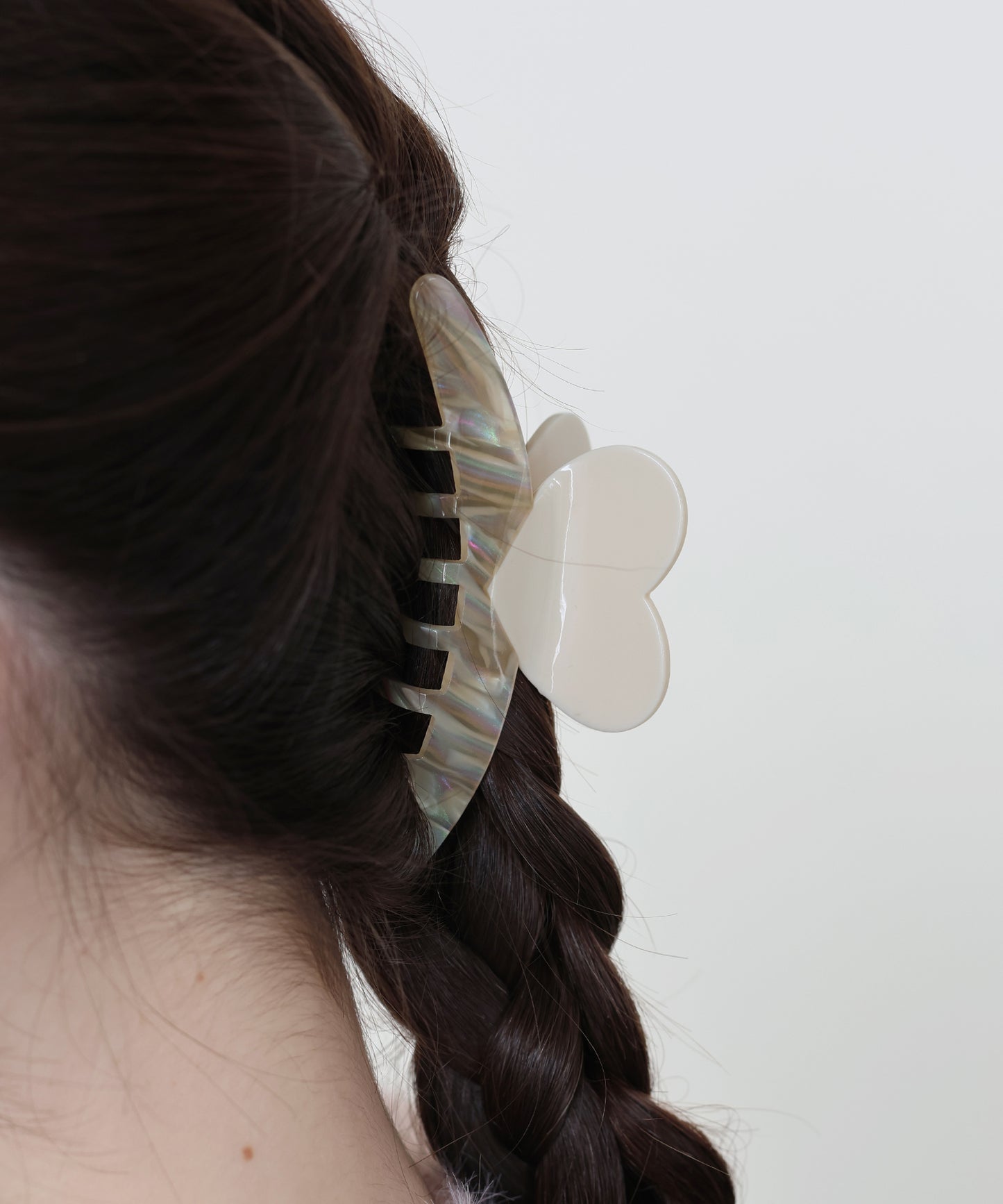 マーブルハートバンスクリップ