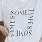 ロゴレタリングTシャツ【メール便】