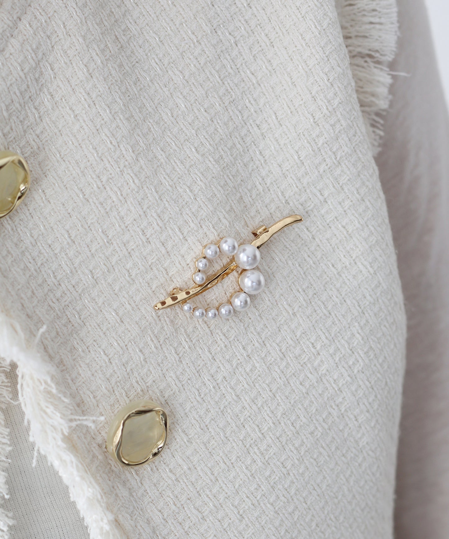 パールメドレーブローチ【ネコポス】