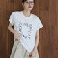 ロゴレタリングTシャツ【メール便】