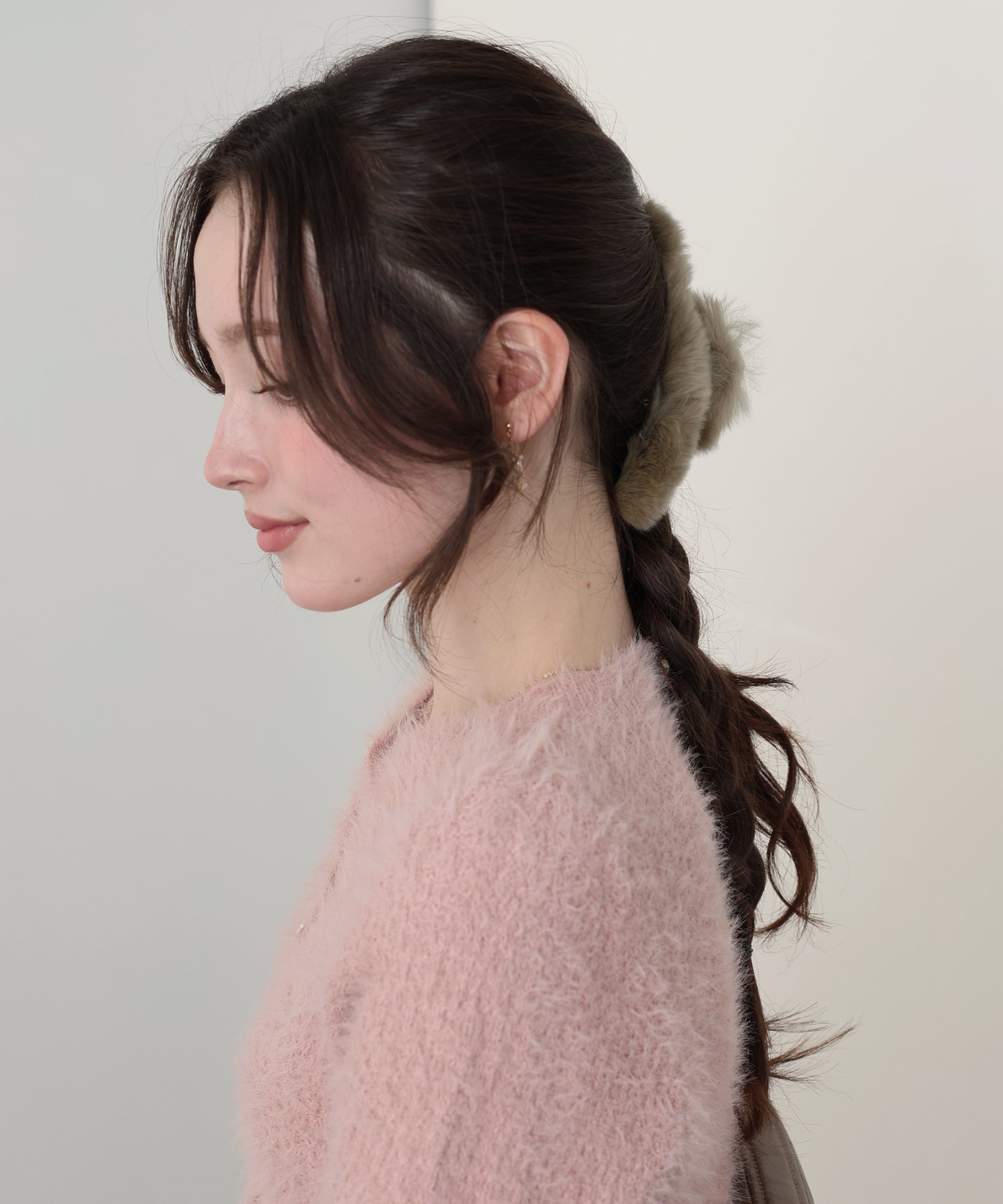 【早割5％OFF】ボリュームファーバンスクリップ