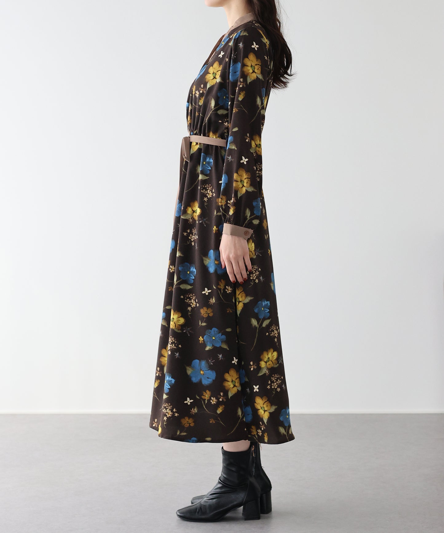 【SALE】リボンフロッキーワンピース