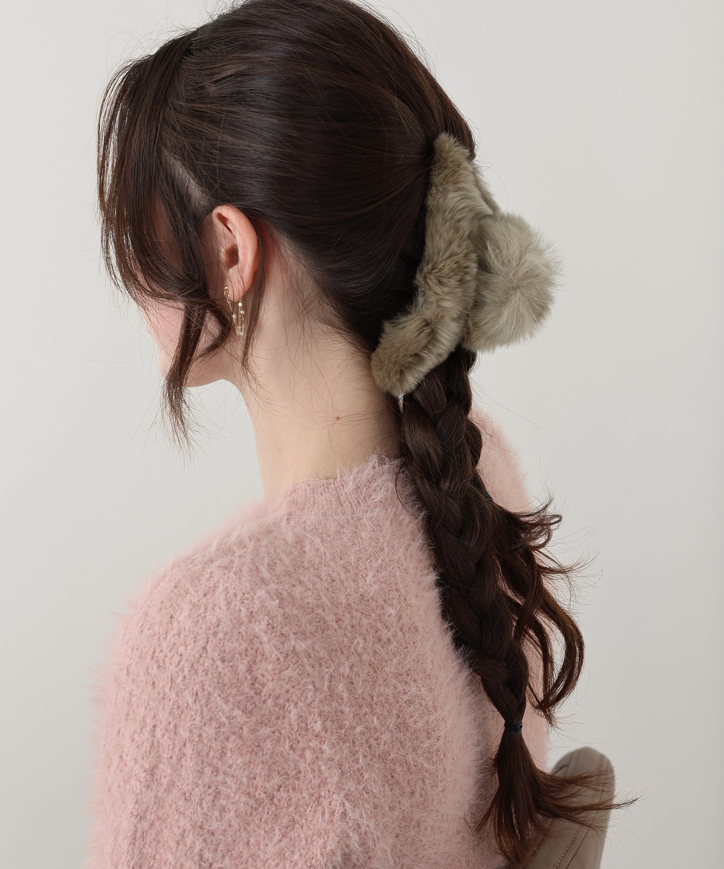 【早割5％OFF】ボリュームファーバンスクリップ