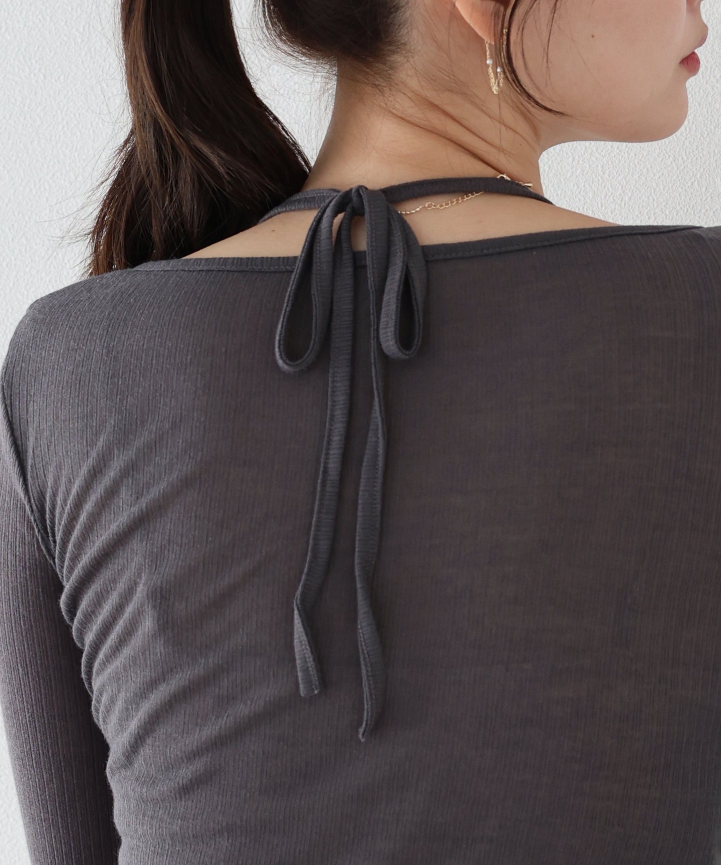 【早割5％OFF】レイヤードライクシアーカットソー【ネコポス】