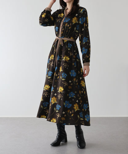 リボンフロッキーワンピース