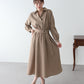 【早割5％OFF】カシュクールシャツワンピース