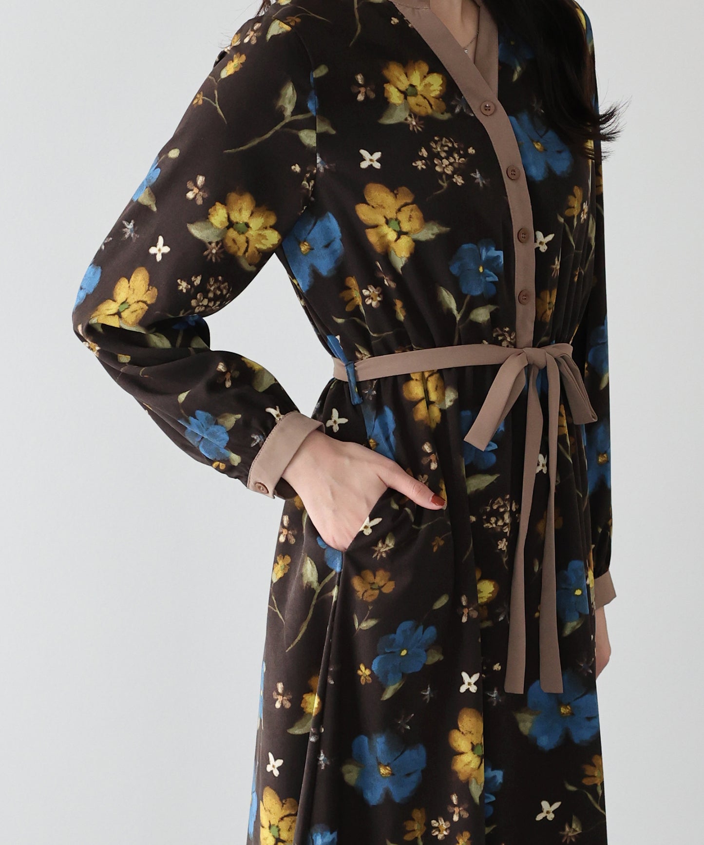 【SALE】リボンフロッキーワンピース