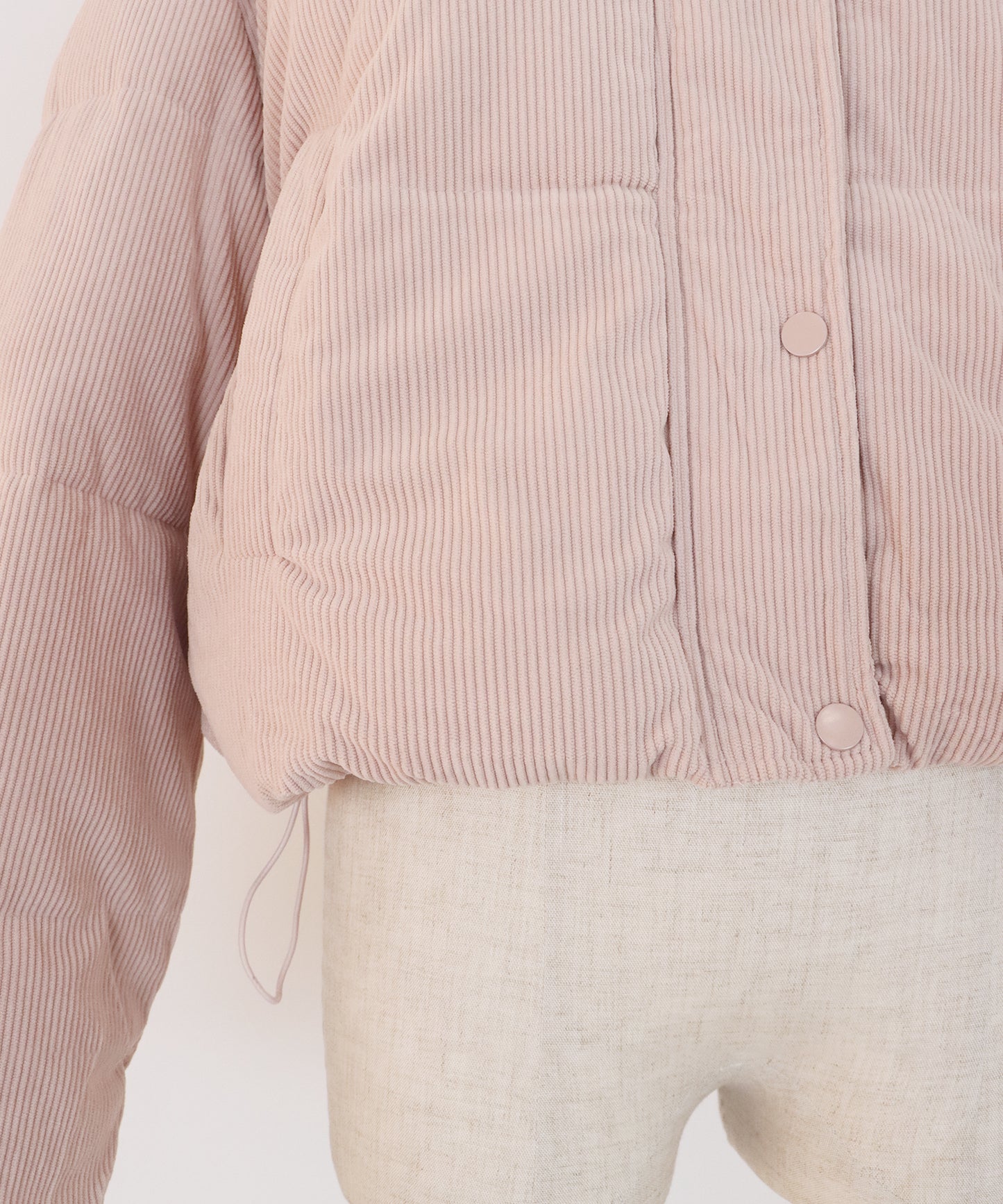 コーデュロイダウンジャケット