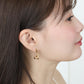 ノットモチーフピアス【メール便】
