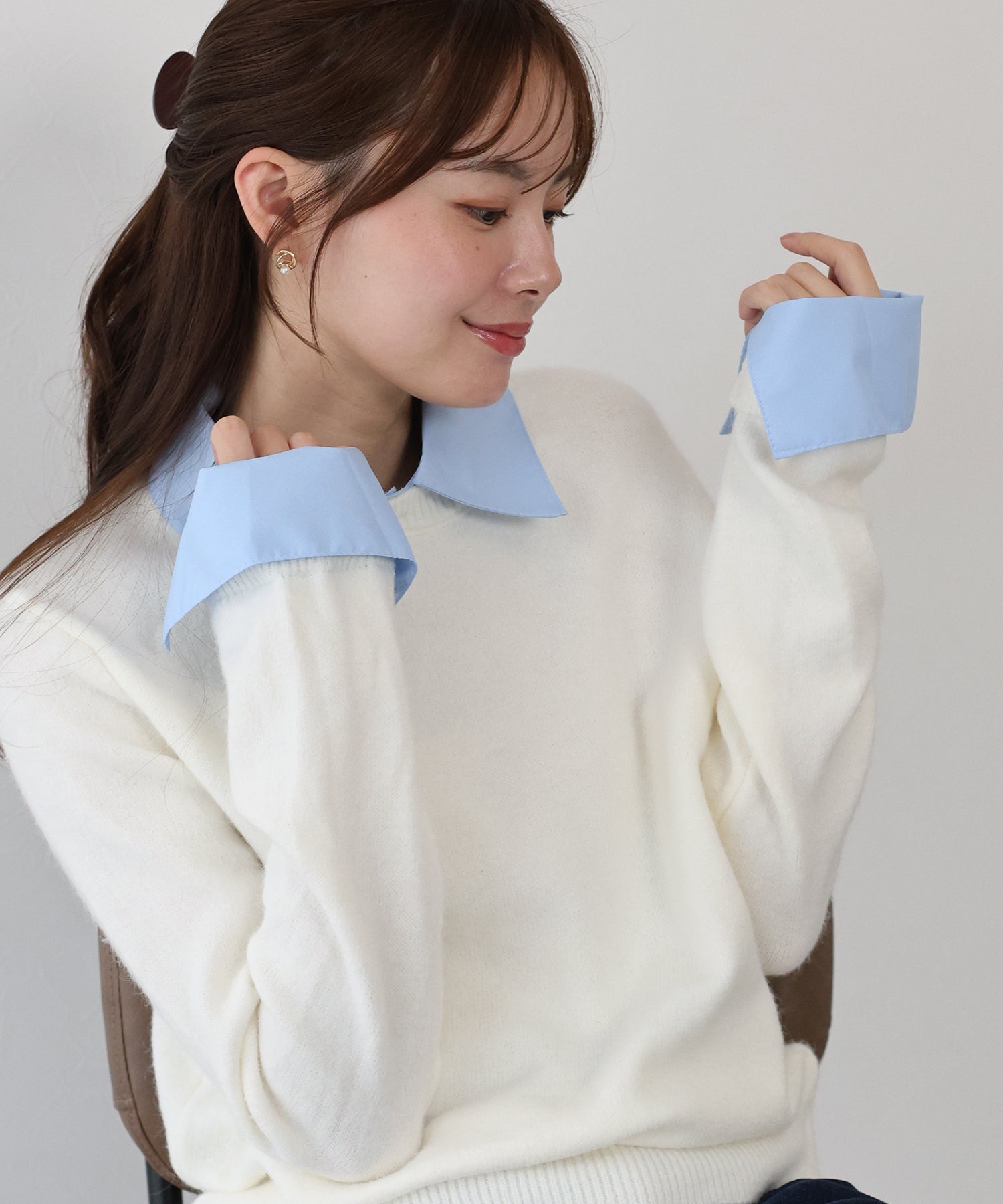 シャツドッキングニット – BLUE ONLINE