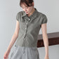 【早割5％OFF】パフスリープチェックシャツ【メール便】