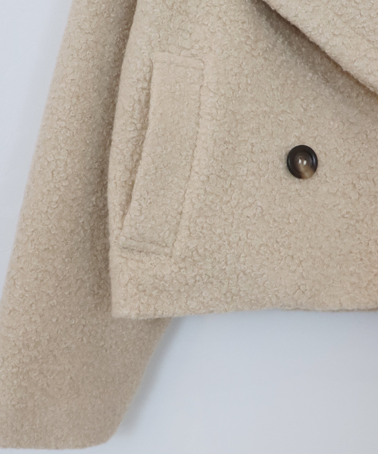 プードルボアショートコート