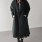 テーラードウールロングコート