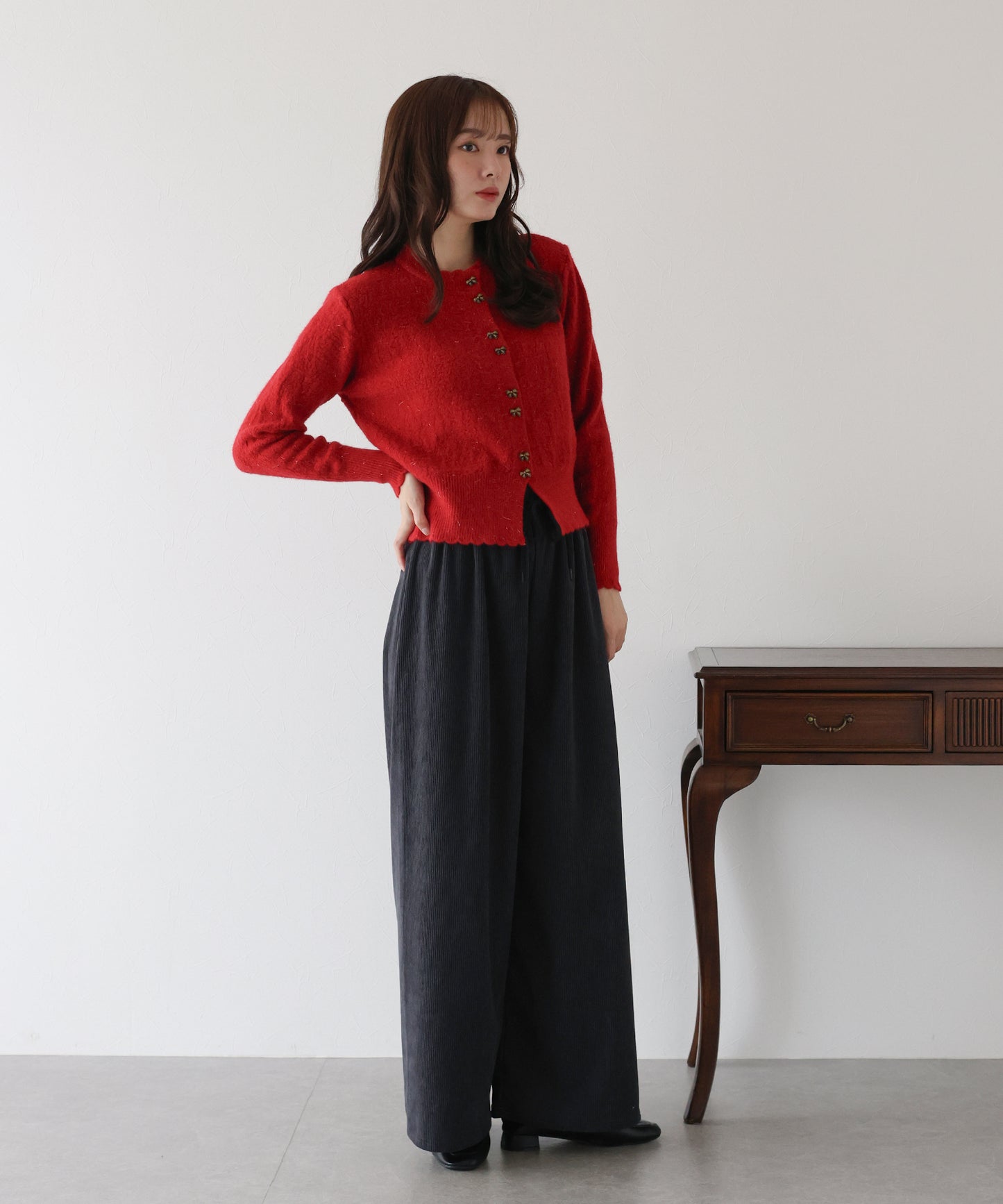 コーデュロイイージーパンツ