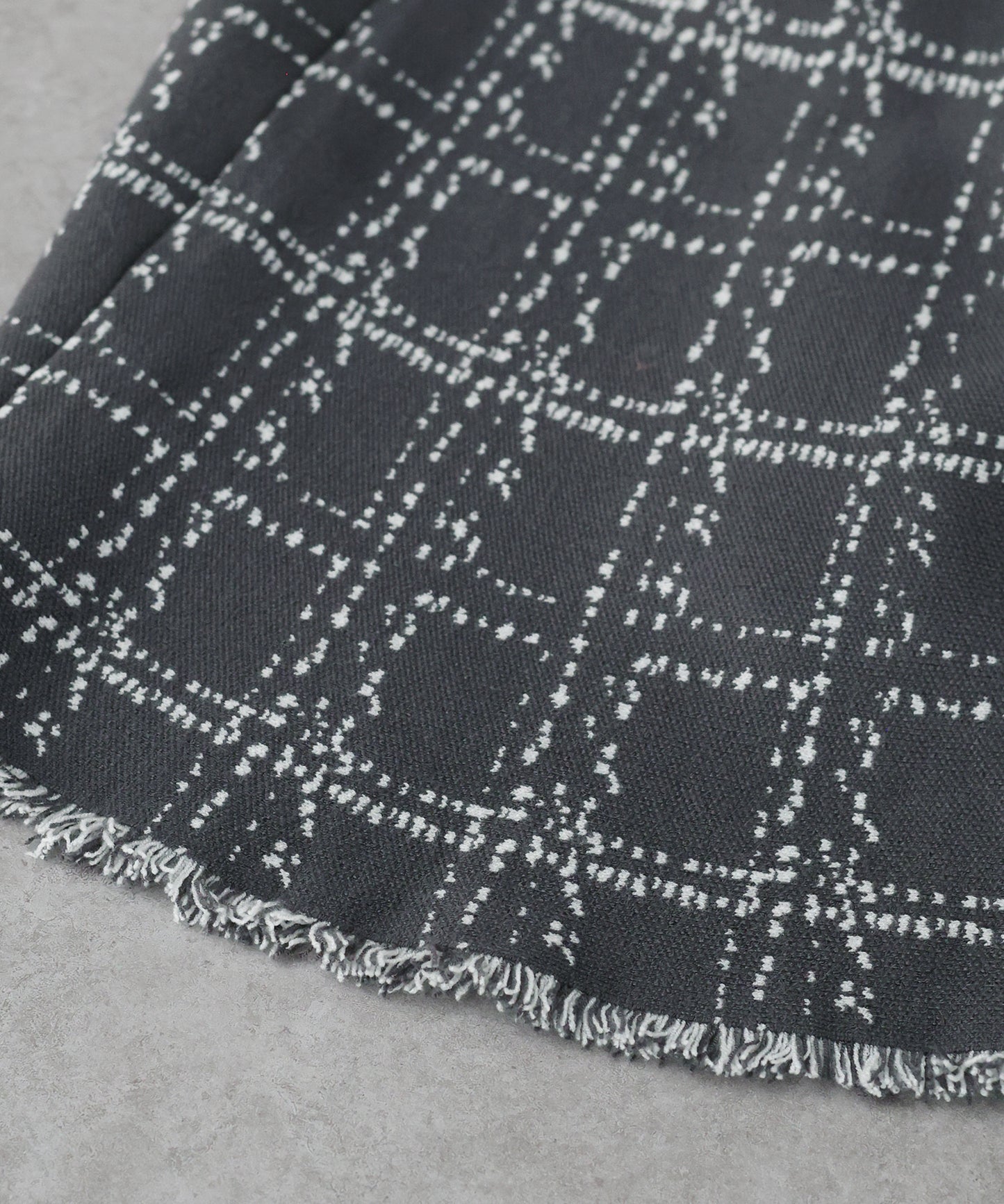 選べる2丈・チェックジャガードニットワンピース