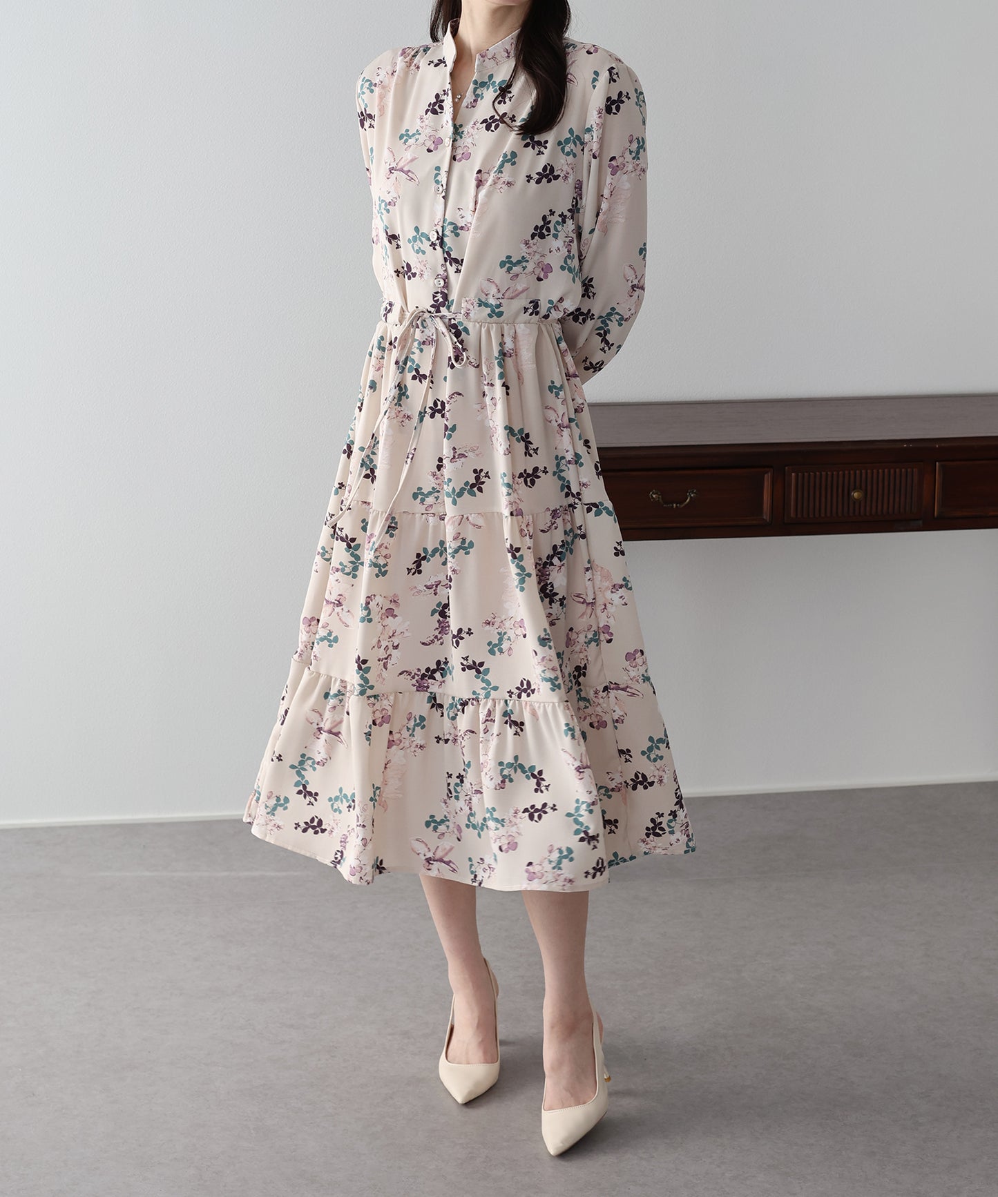 ティアードワンピース