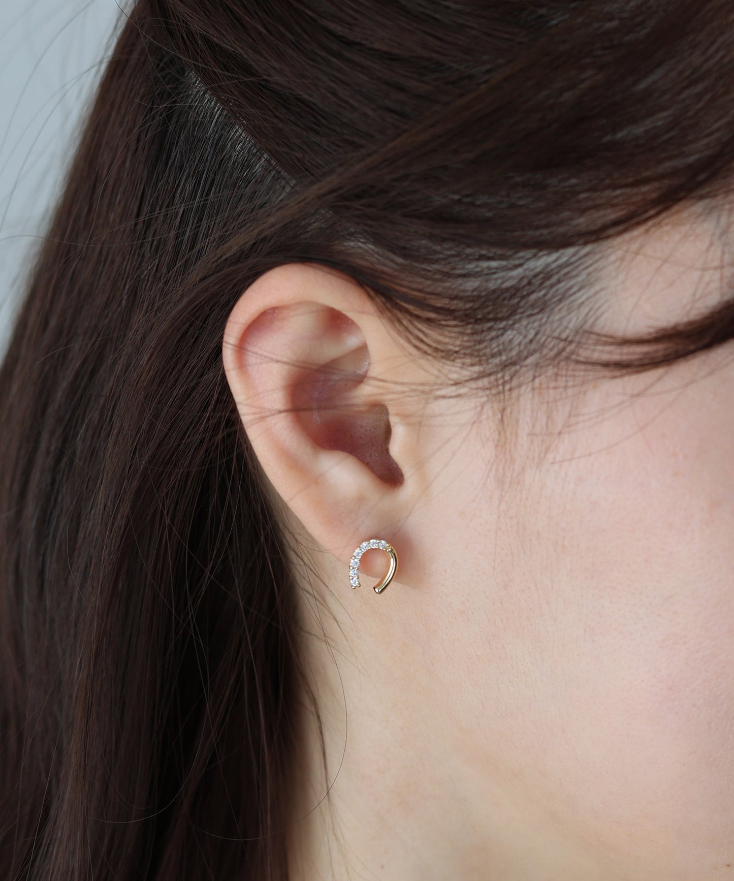 【早割5％OFF】ミニホースシューピアス / ニッケルフリー【ネコポス】