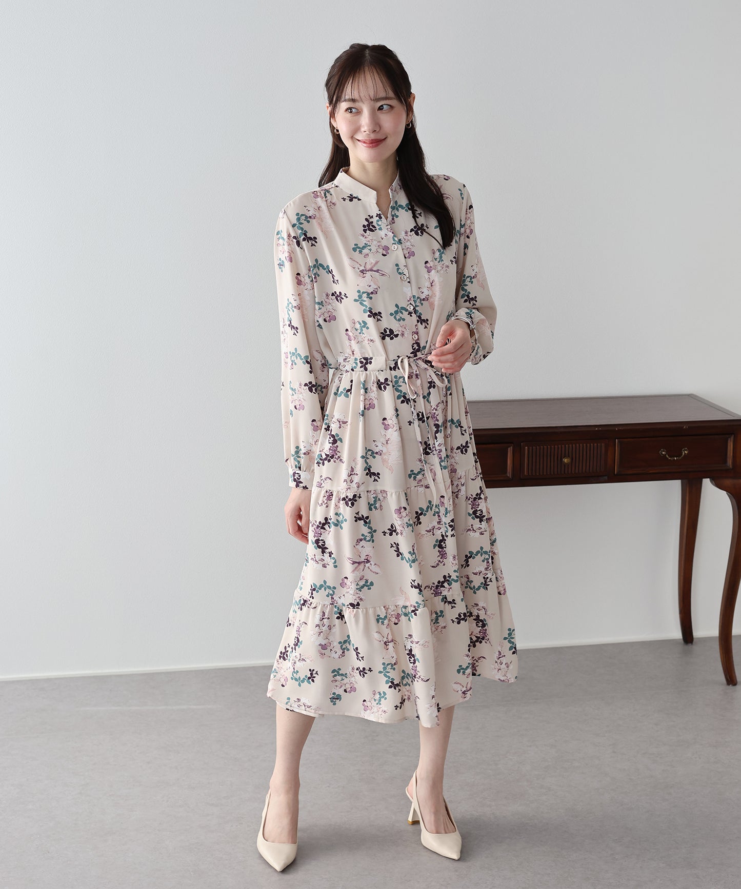 ティアードワンピース