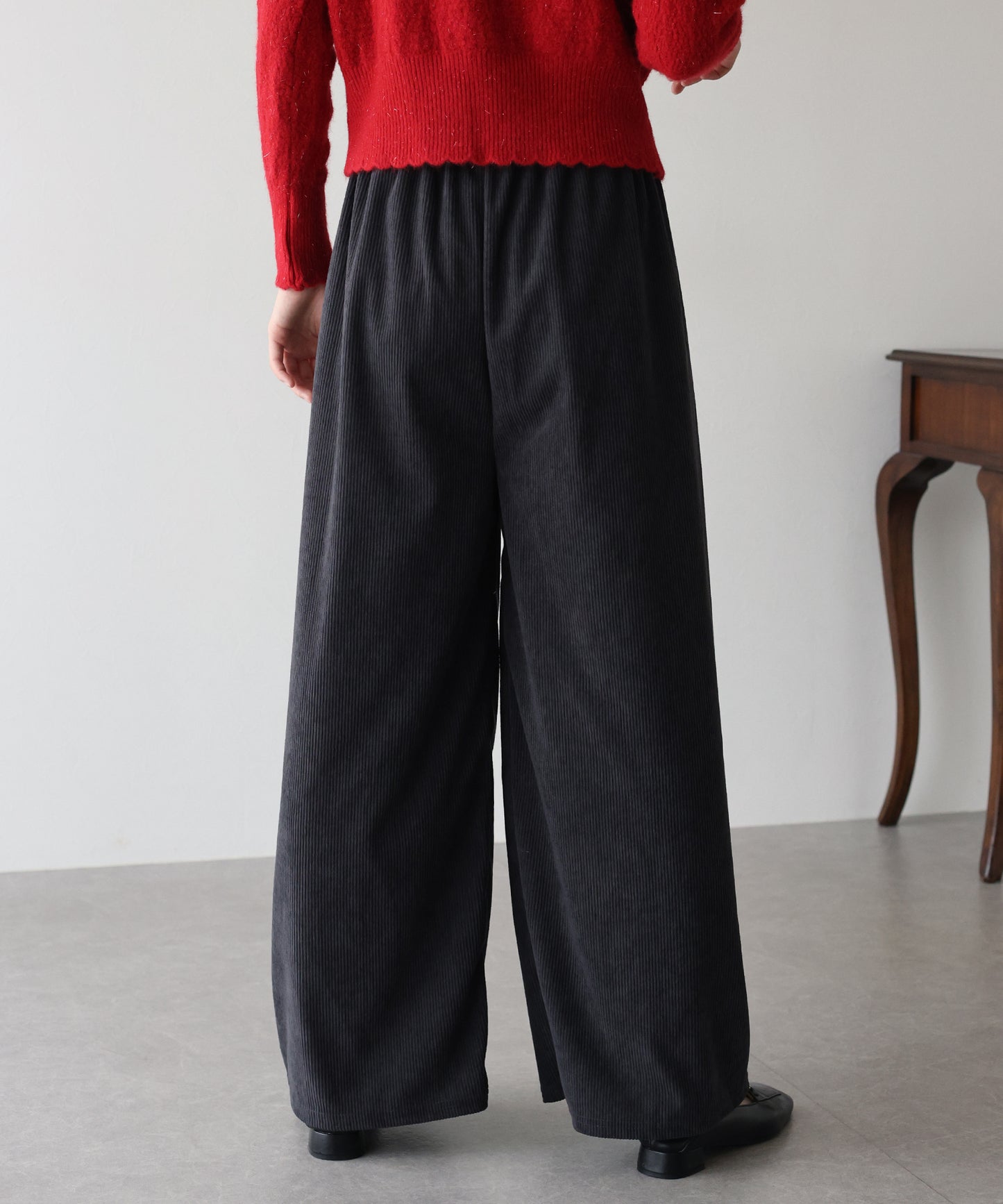 コーデュロイイージーパンツ