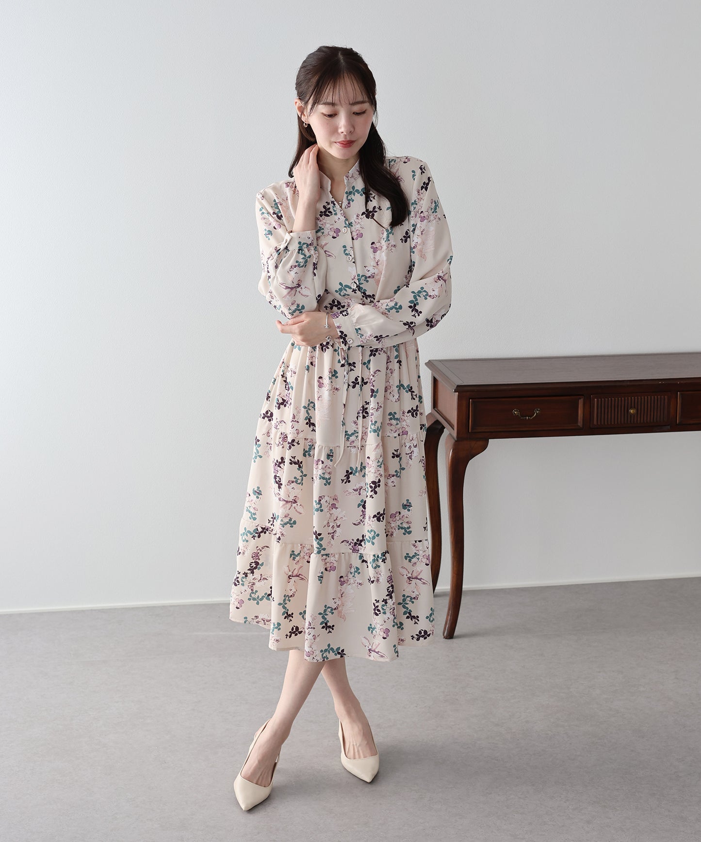 ティアードワンピース