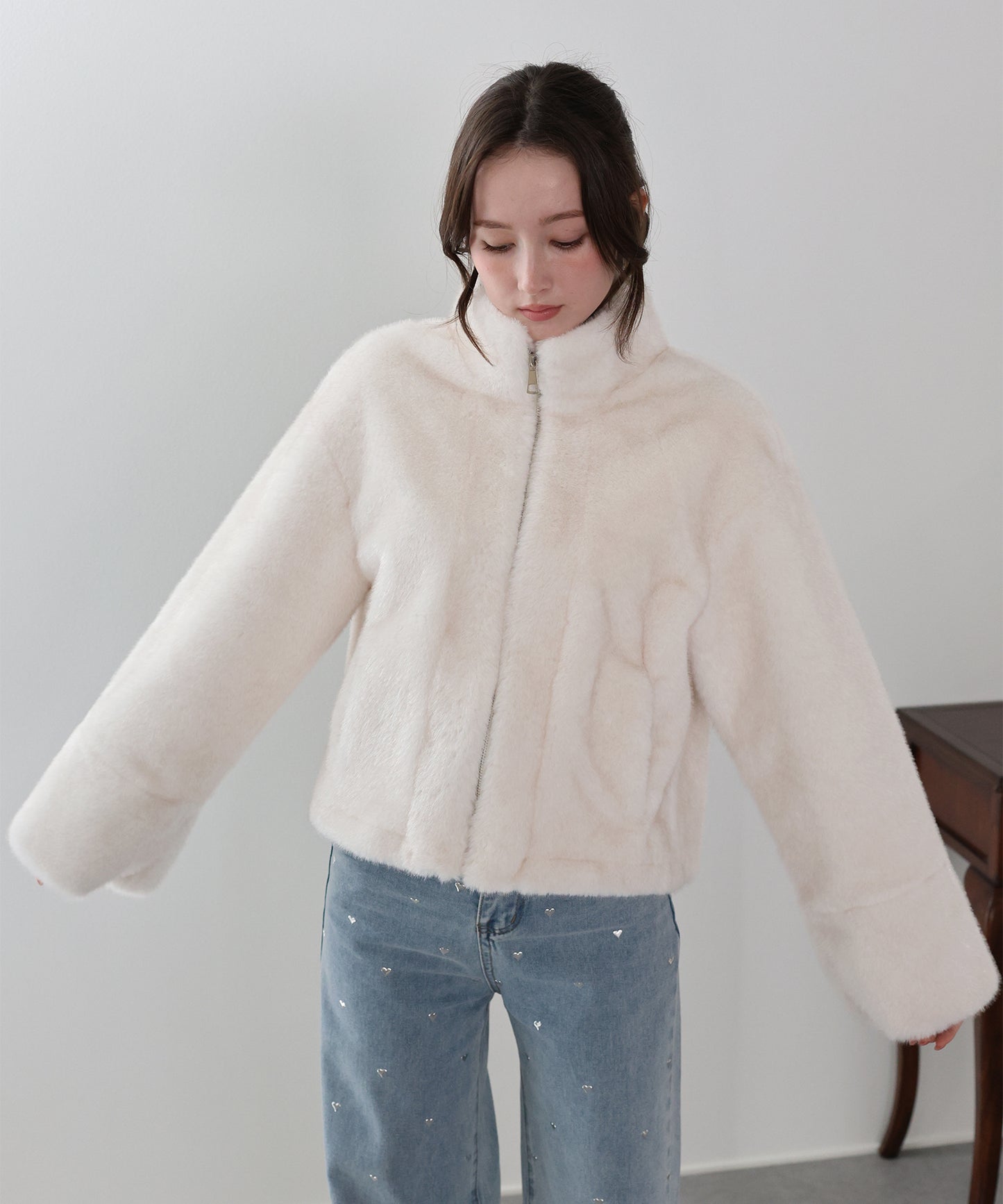 【早割5％OFF】ファージップブルゾン