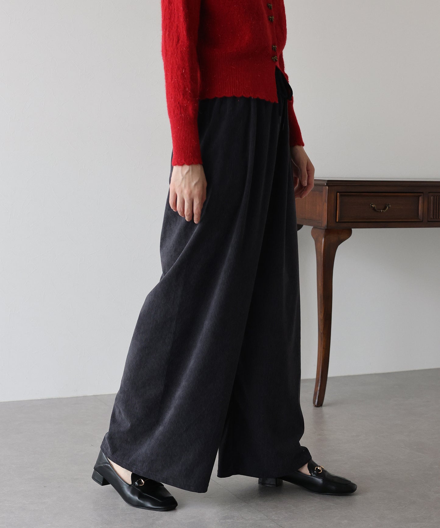 コーデュロイイージーパンツ