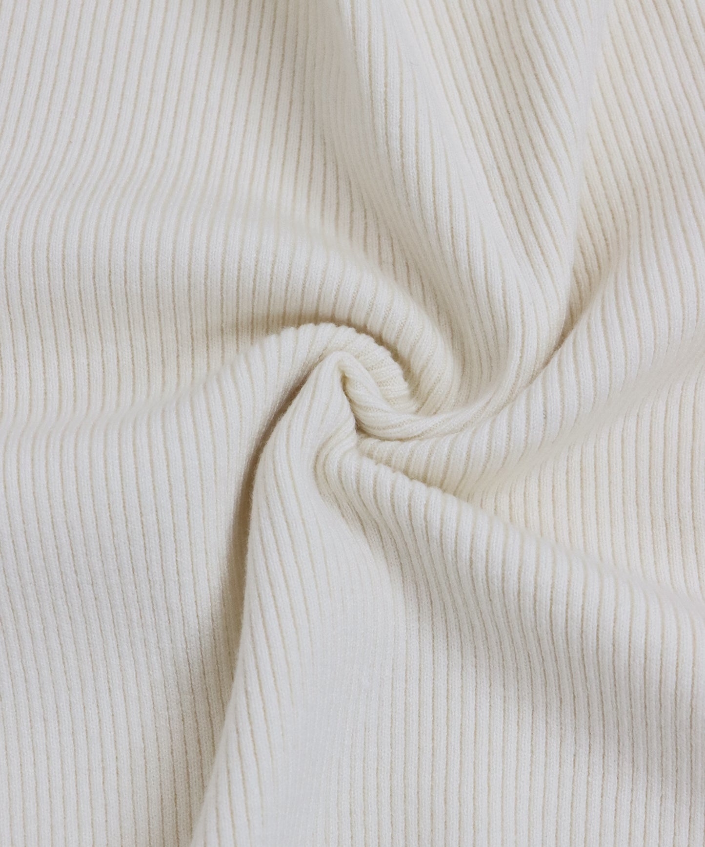 ベロアリボンリブニット