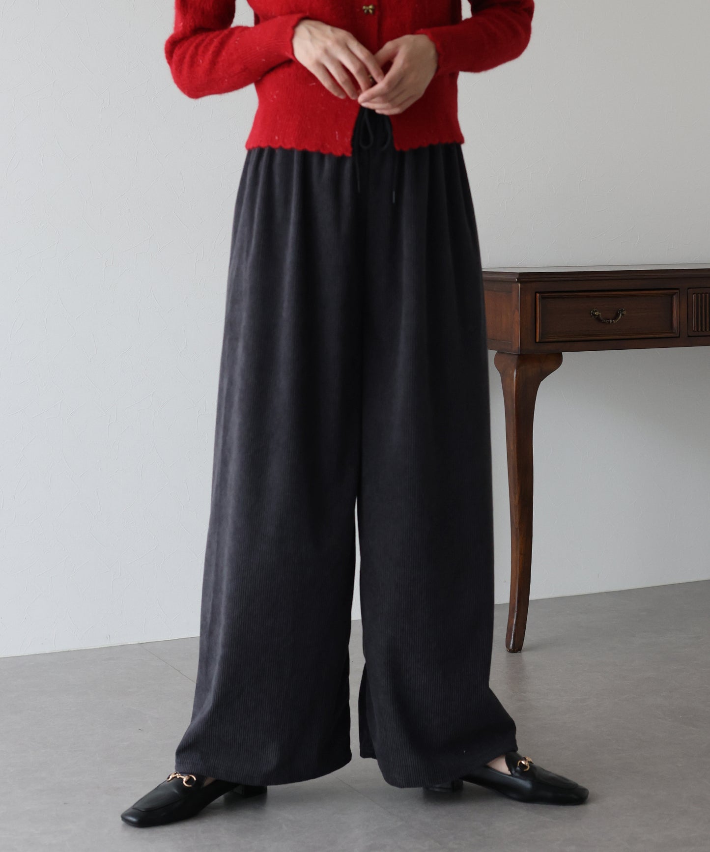 コーデュロイイージーパンツ