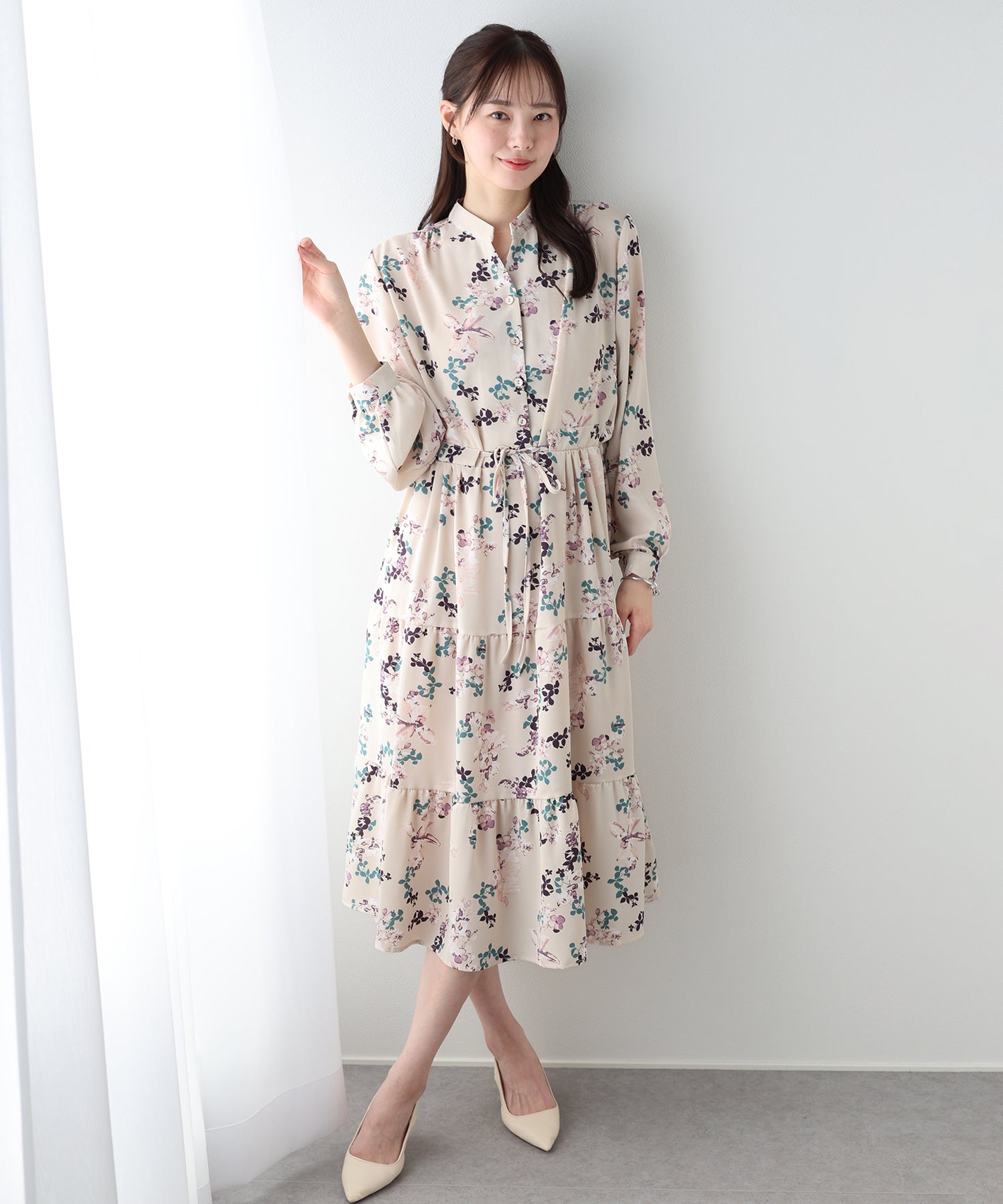 ティアードワンピース