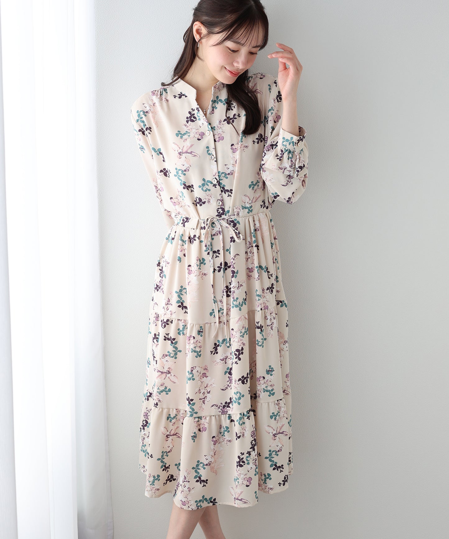 ティアードワンピース