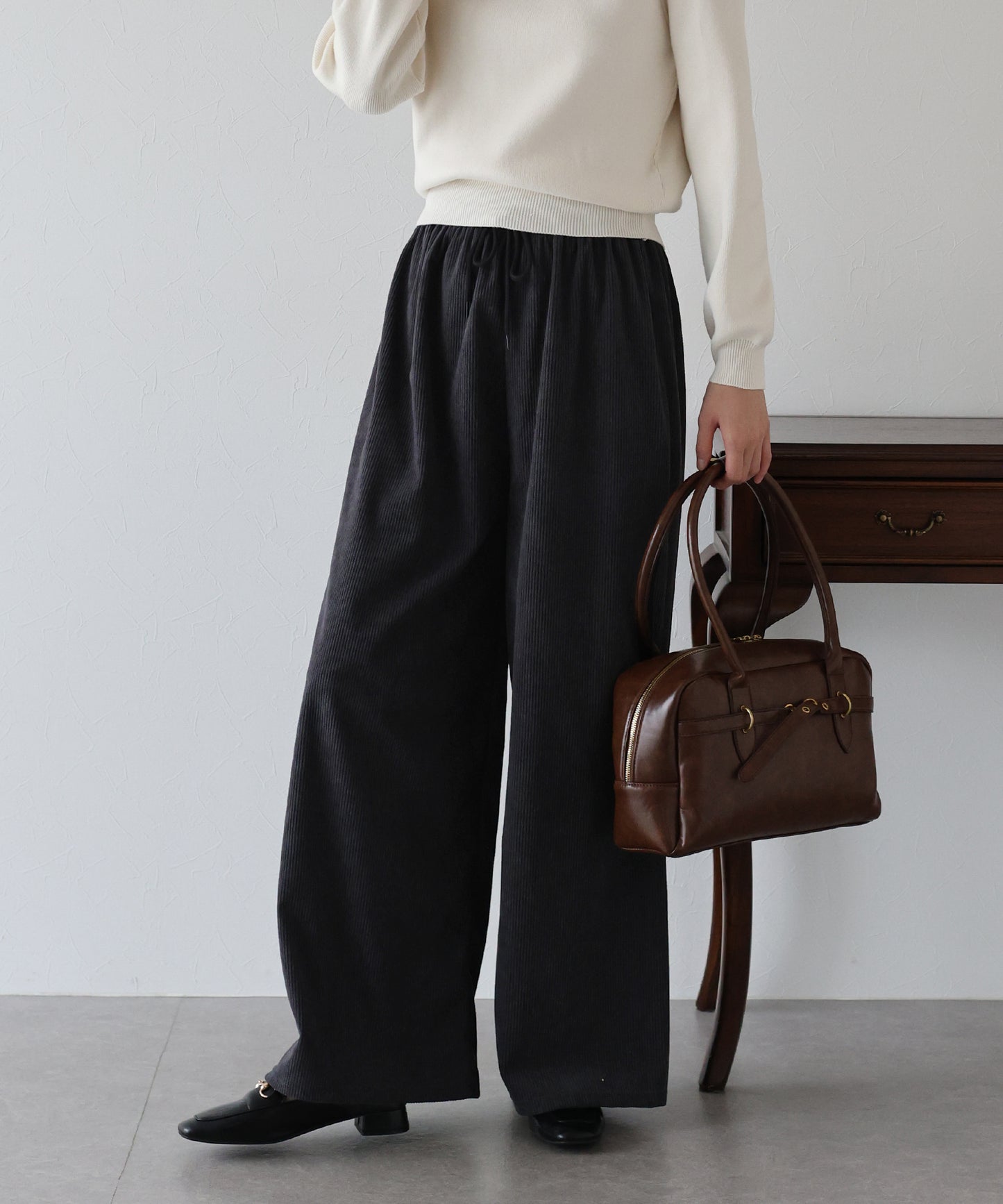 【早割5％OFF】コーデュロイイージーパンツ