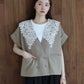 【早割5％OFF】レースビッグカラージャケット