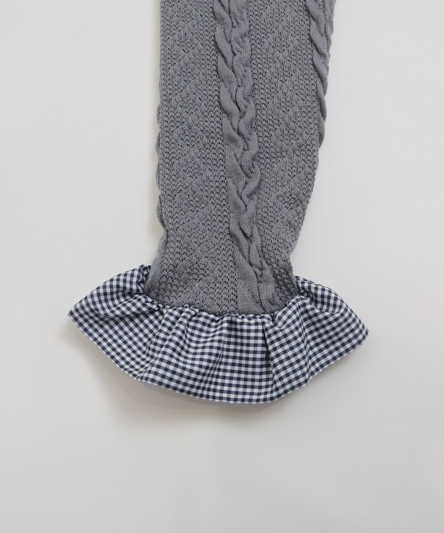 ボウタイシャツドッキングカーディガン