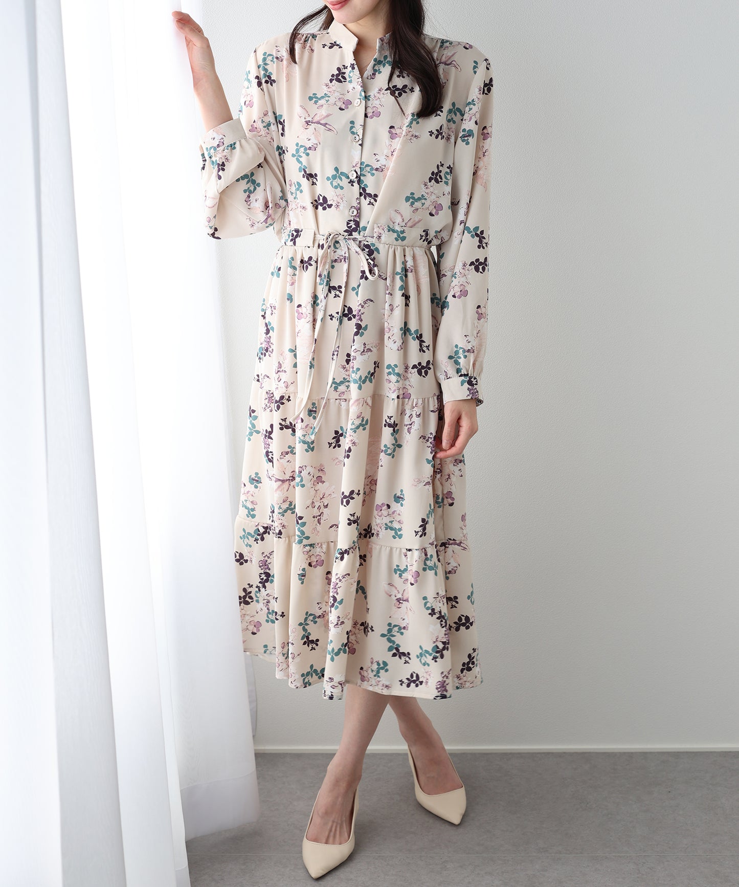 ティアードワンピース