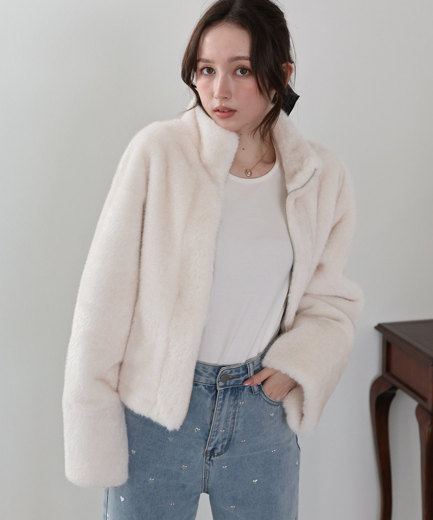 【早割5％OFF】ファージップブルゾン