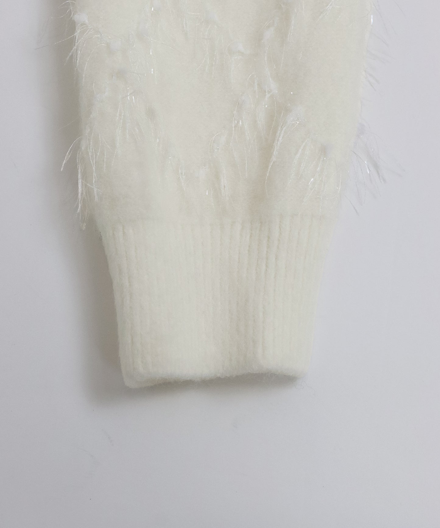 ラメジャガードカーディガン