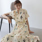 【TIME SALE】【接触冷感】無地＆アソート花柄ワンピース