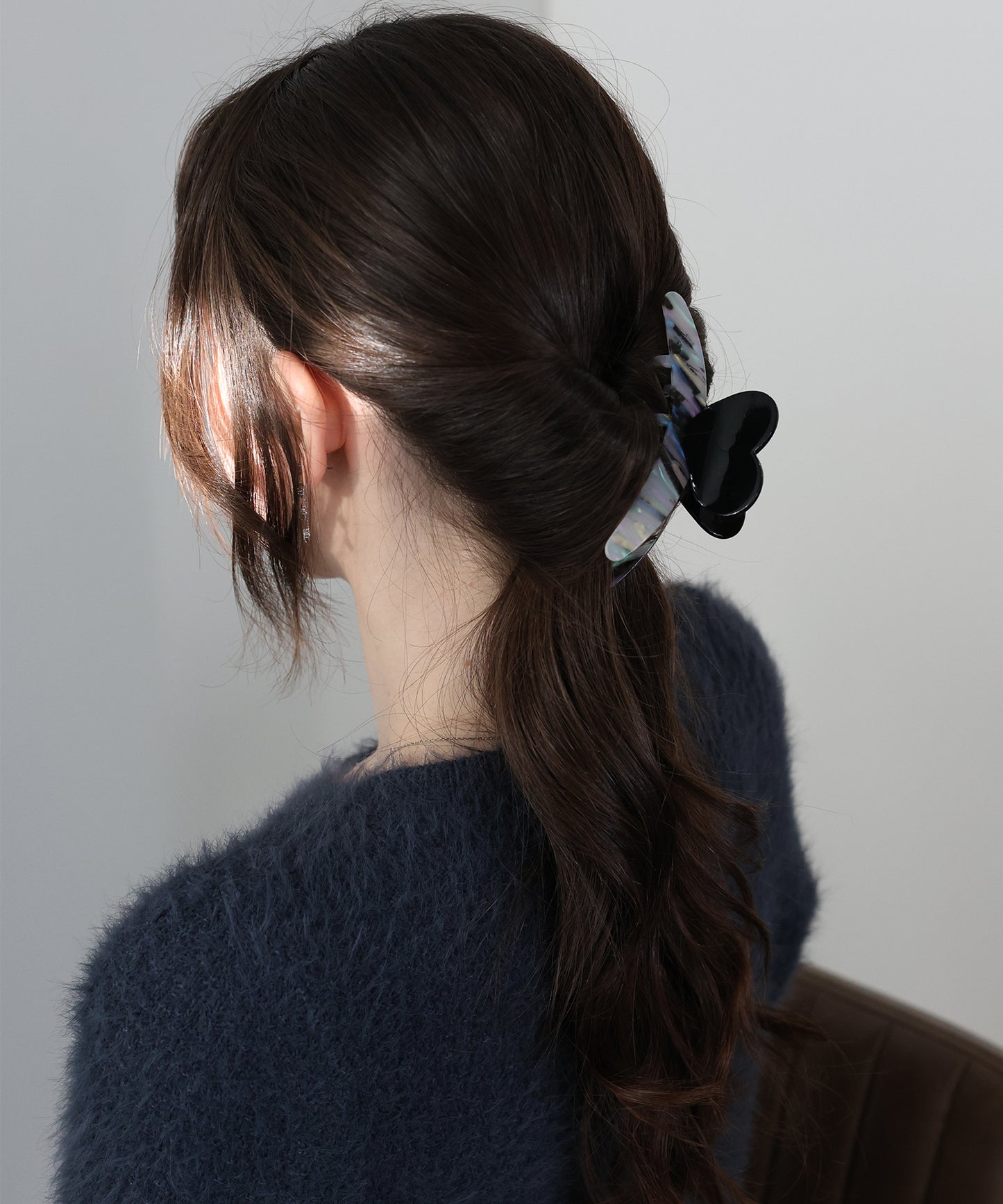 マーブルハートバンスクリップ