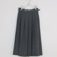 メルトンプリーツスカート