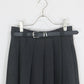 メルトンプリーツスカート