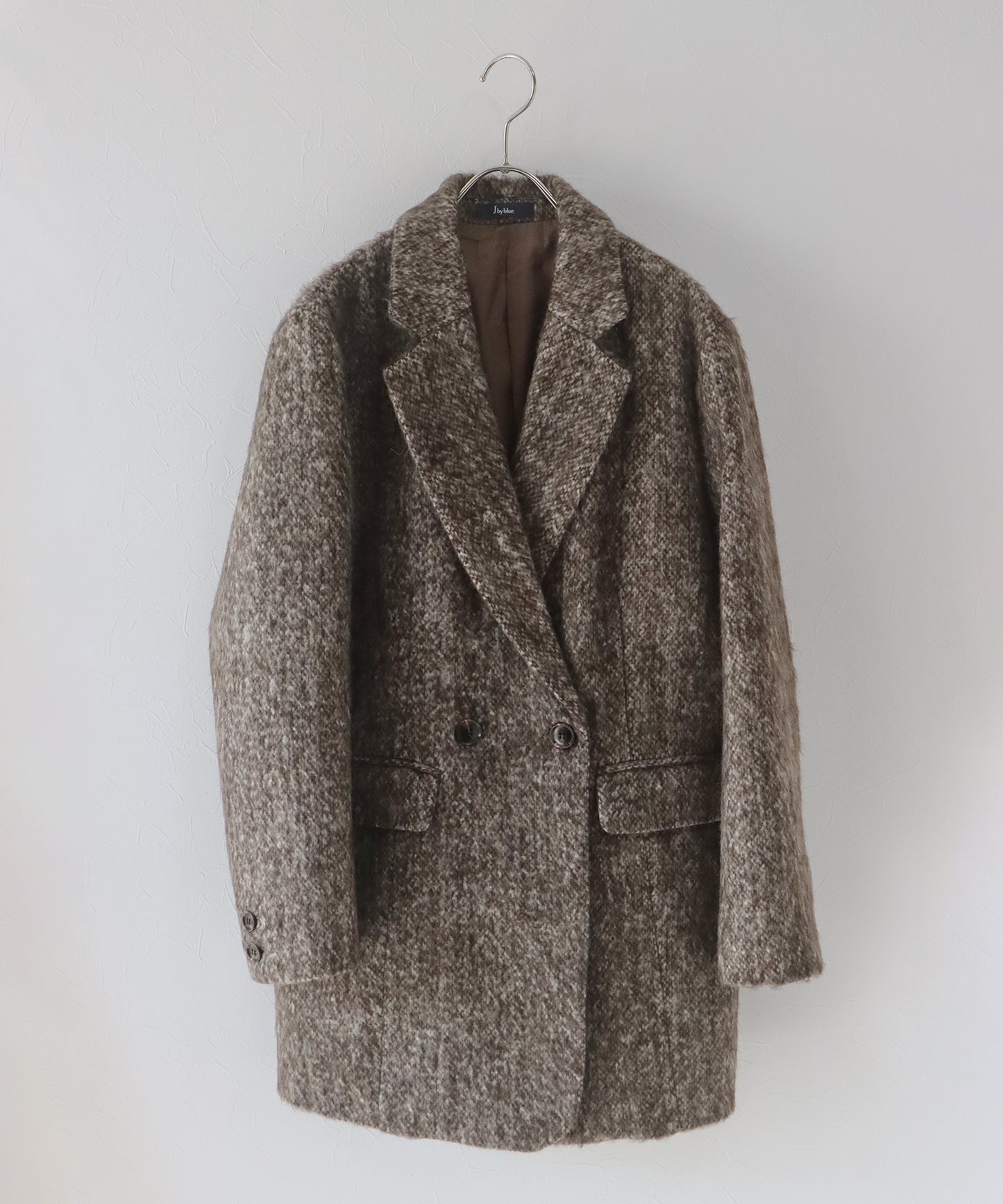 【SALE】[J by blue]シャギーハーフコート