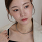【早割5％OFF】ボールステーションネックレス / ニッケルフリー【メール便】