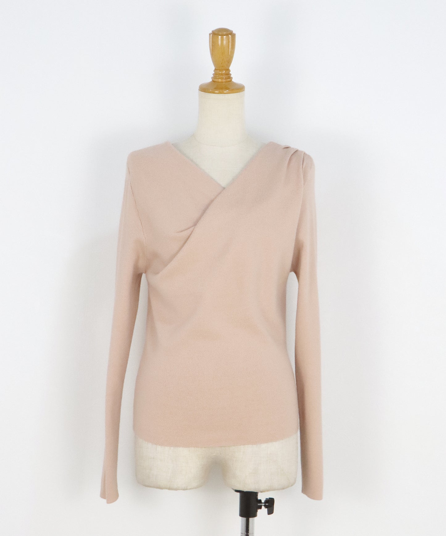 ドレープネックニット【ネコポス】