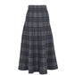 ロングチェックスカート
