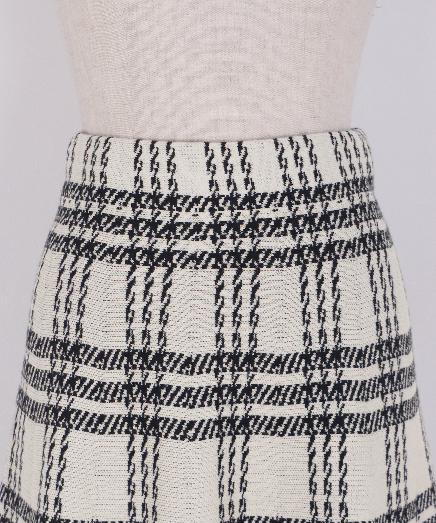 ロングチェックスカート