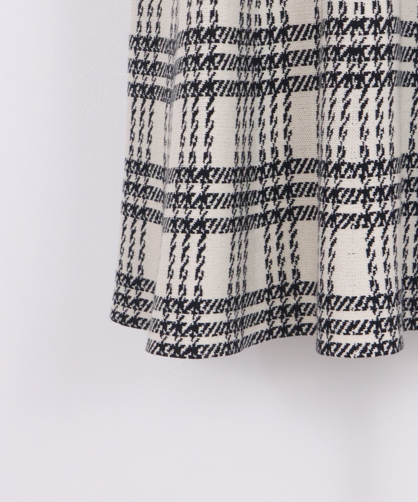 ロングチェックスカート