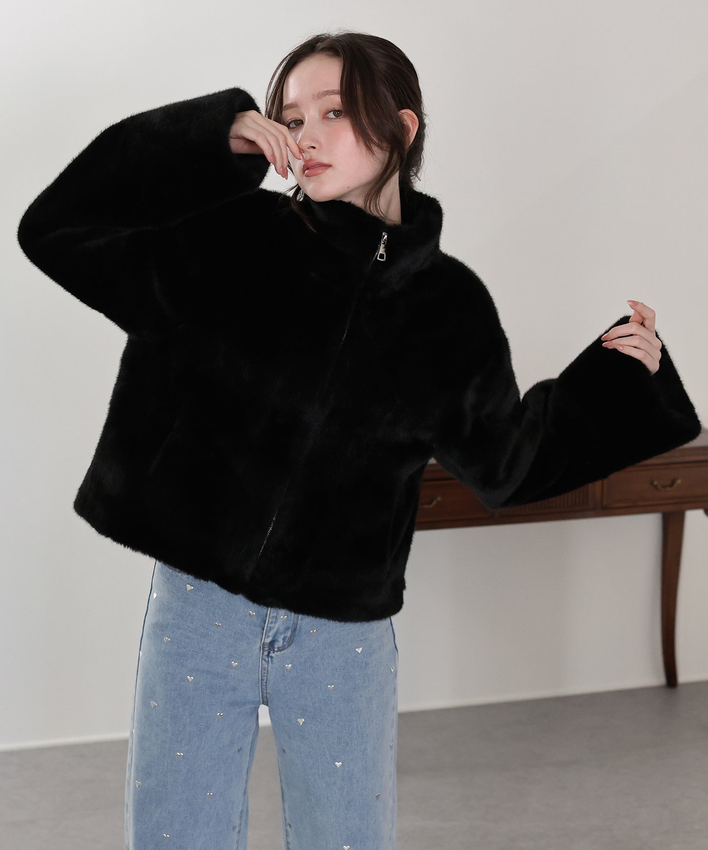 【早割5％OFF】ファージップブルゾン