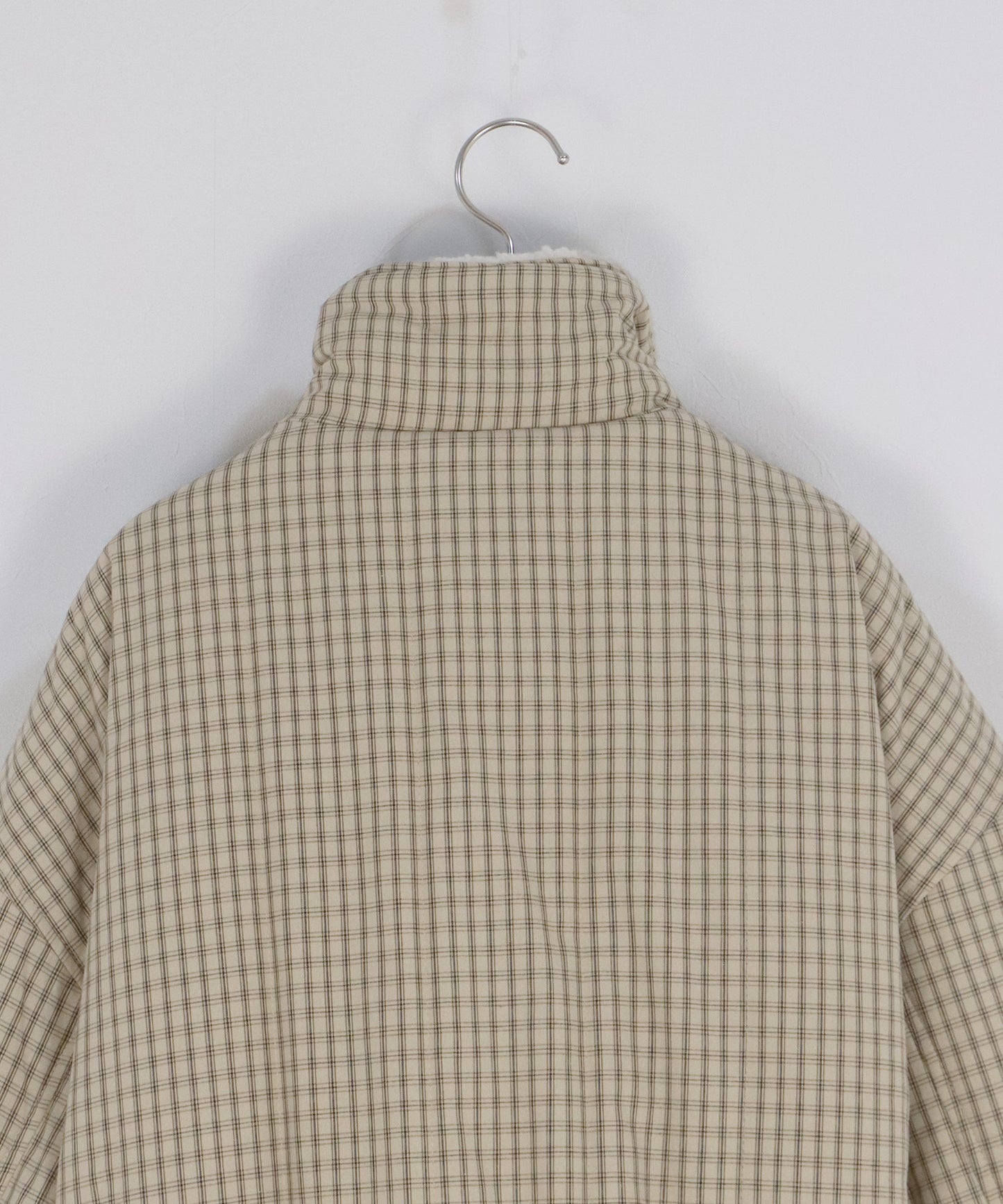 【早割5％OFF】2WAYボアチェックダウンジャケット